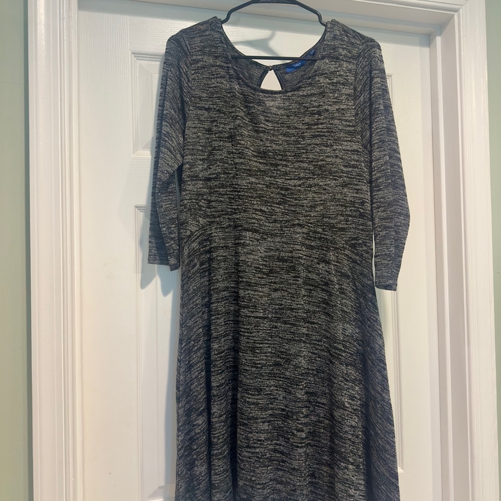 Apt. 9 Charcoal Knit Dress